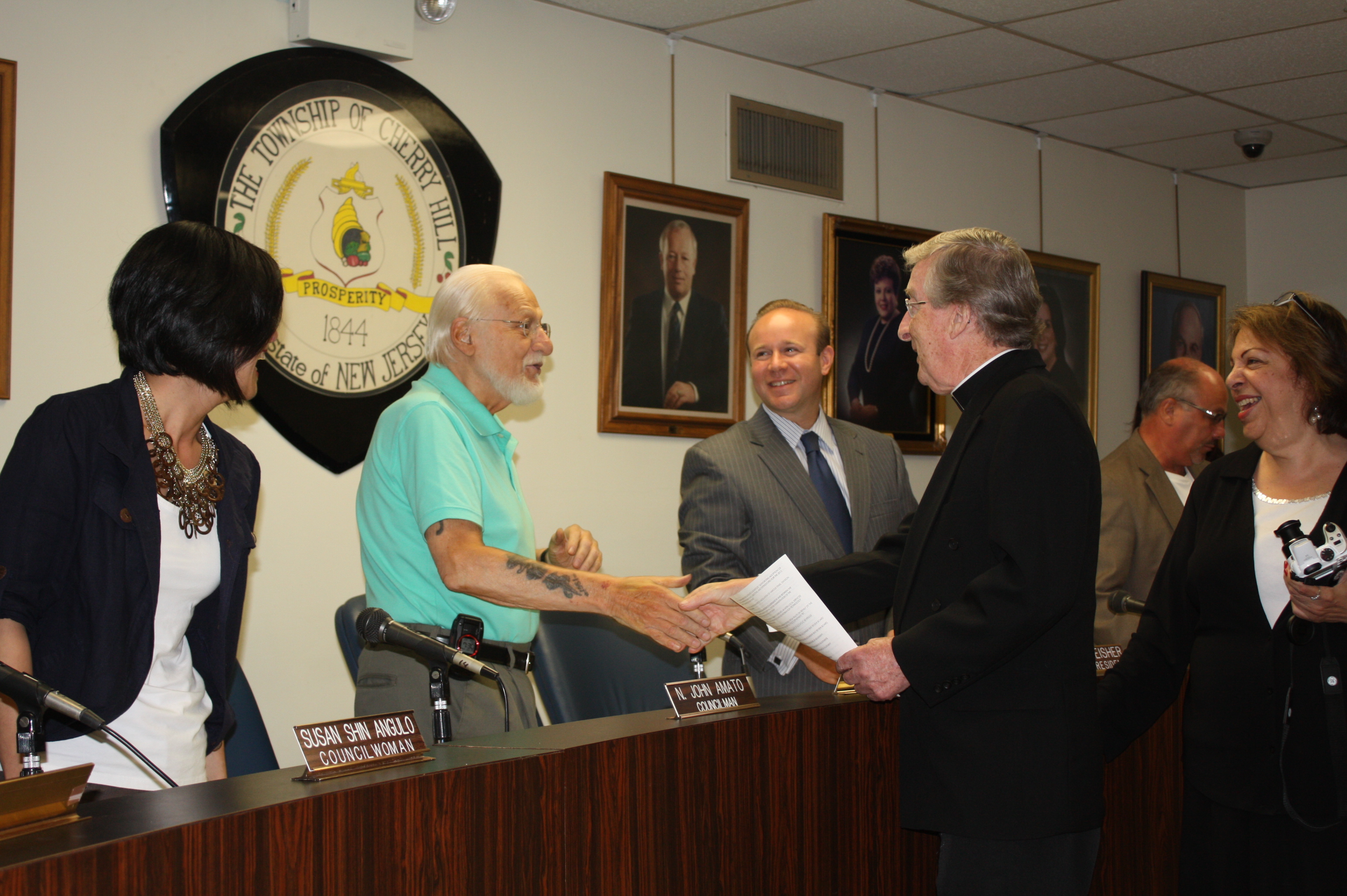 Honoring Msgr Morgan 1